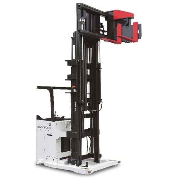 NICHIYU Rack Forklift Man Down